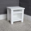 Bedside Table for Doll House – Plain White – 1:6 Scale Bedside Table for Doll House – Plain White – 1:6 Scale