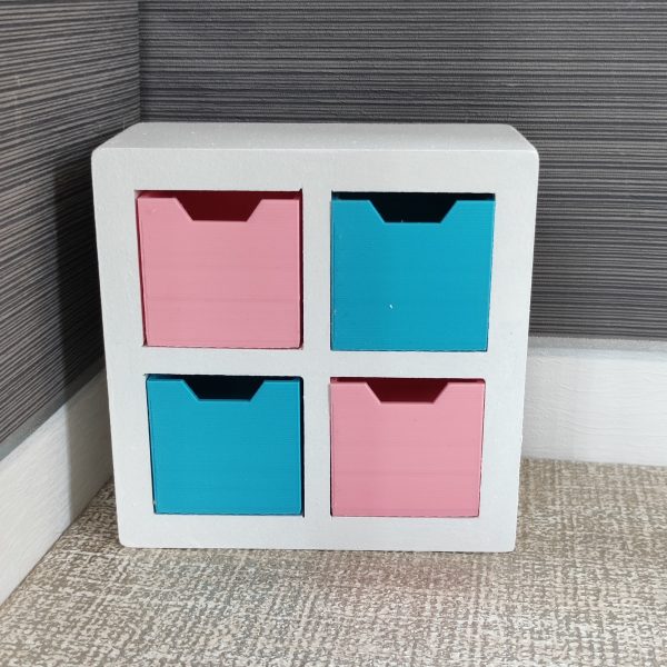 barbie dollhouse storage cube 1 6 scale