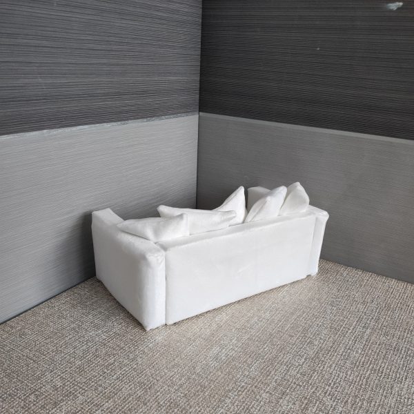 6th scale sofa for dollhouse furniture