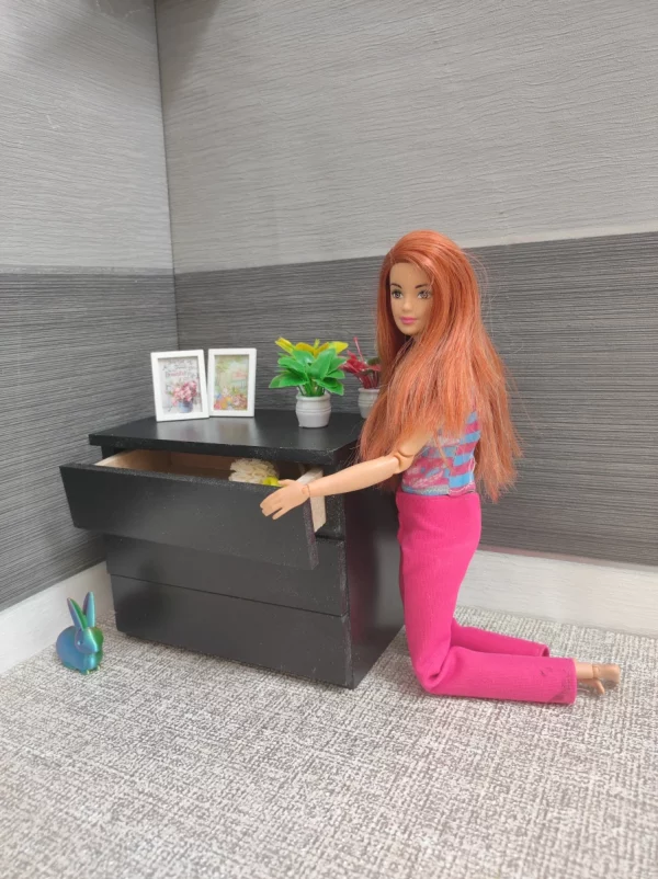 barbie doll chest of drawers